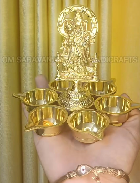 AARUMUGA MURUGAR VILAKKU 5 INCH