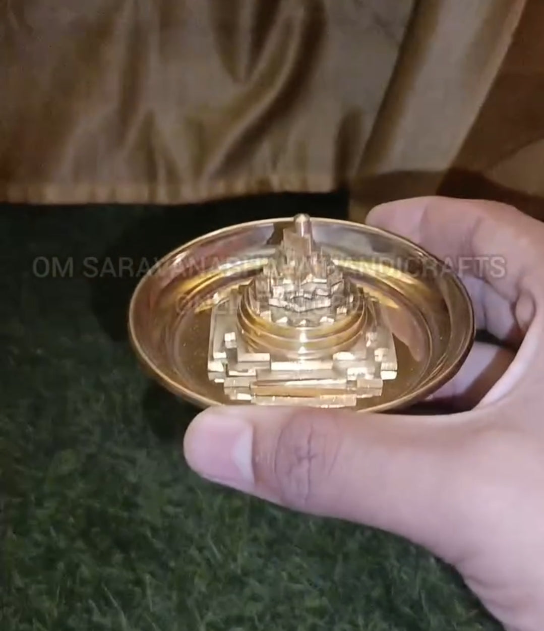 MAHA MERU WITH PLATE